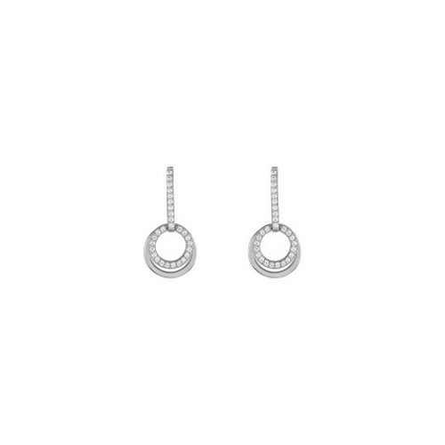 Unike Jewellery Classy Two Circles Joia Brincos Mulher UK.BR.1206.0025