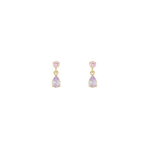 Unike Jewellery Matchy Pink and Lavender Joia Brincos Mulher UK.BR.1204.0178