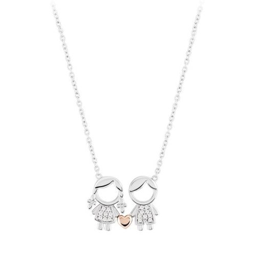 Unike Jewellery Mum - Girl and Boy Joia Colar Mulher UK.CL.1110.0005