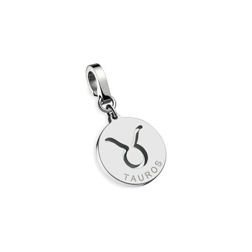 One Energy for life Joia Charm Signo Touro Mulher OJEBCS02