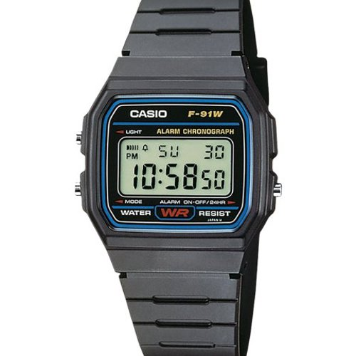 Casio Collection Relógio Homem F-91W-1YEG   