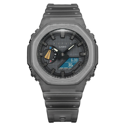 G-shock Edição Limitada FUTUR Relógio Homem GA-2100FT-8AER