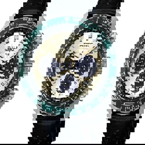 Seiko Prospex Speedtimer Solar Relógio Cronógrafo Homem SSC943P1