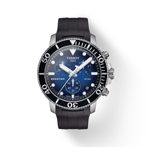 Tissot T-Sport Seastar 1000 Relógio Cronógrafo Homem T120.417.17.041.00