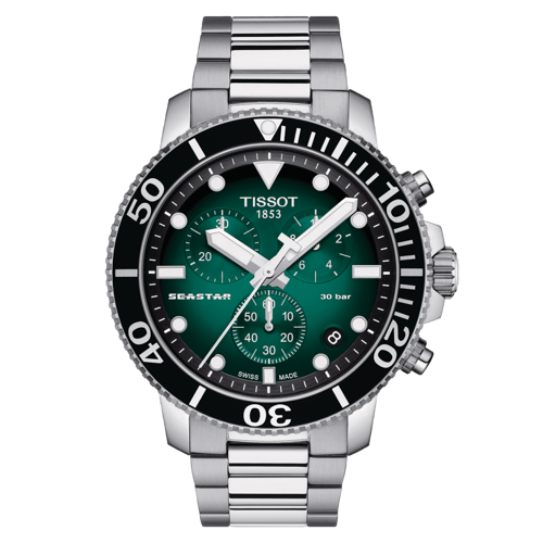 Tissot T-Sport Seastar 1000 Relógio Cronógrafo Homem T120.417.11.091.01