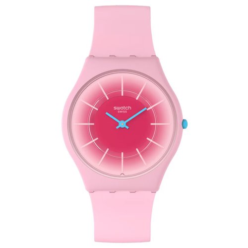 Swatch Radiantly Pink Relógio Mulher SS08P110   