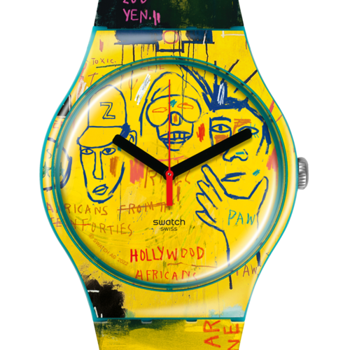Swatch Hollywood Africans By JM Basquiat Relógio SUOZ354