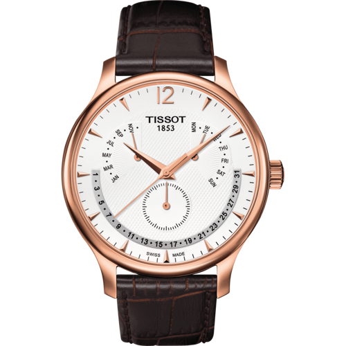Tissot T-Tradition Perpetual Calendar Relógio Homem T063.637.36.037.00